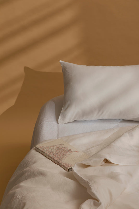 copripiumino in 100% canapa per un sonno morbido e avvolgente