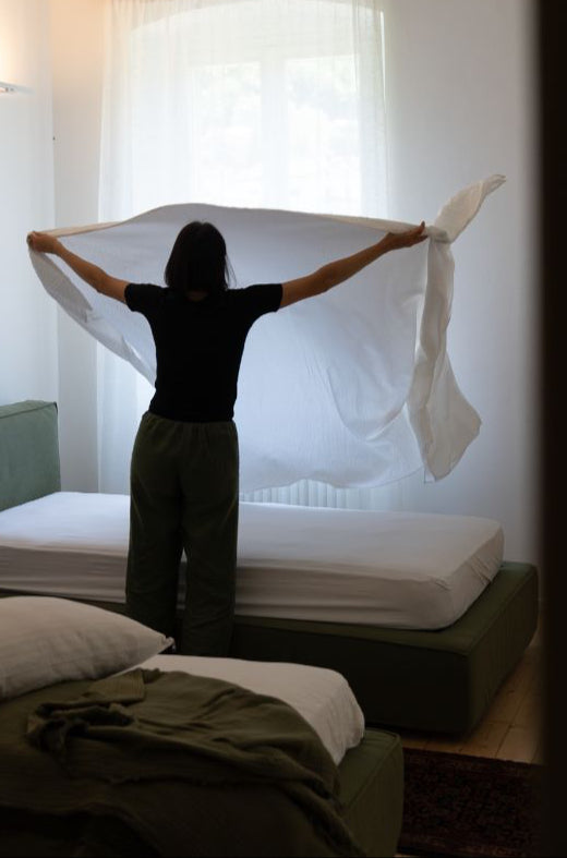 lenzuolo 100% canapa per un riposo naturale e traspirante