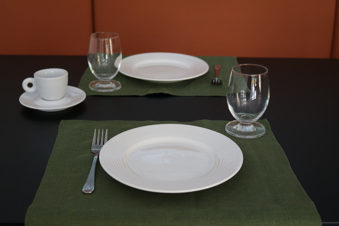 tovagliolo 100% canapa per una tavola essenziale e sostenibile