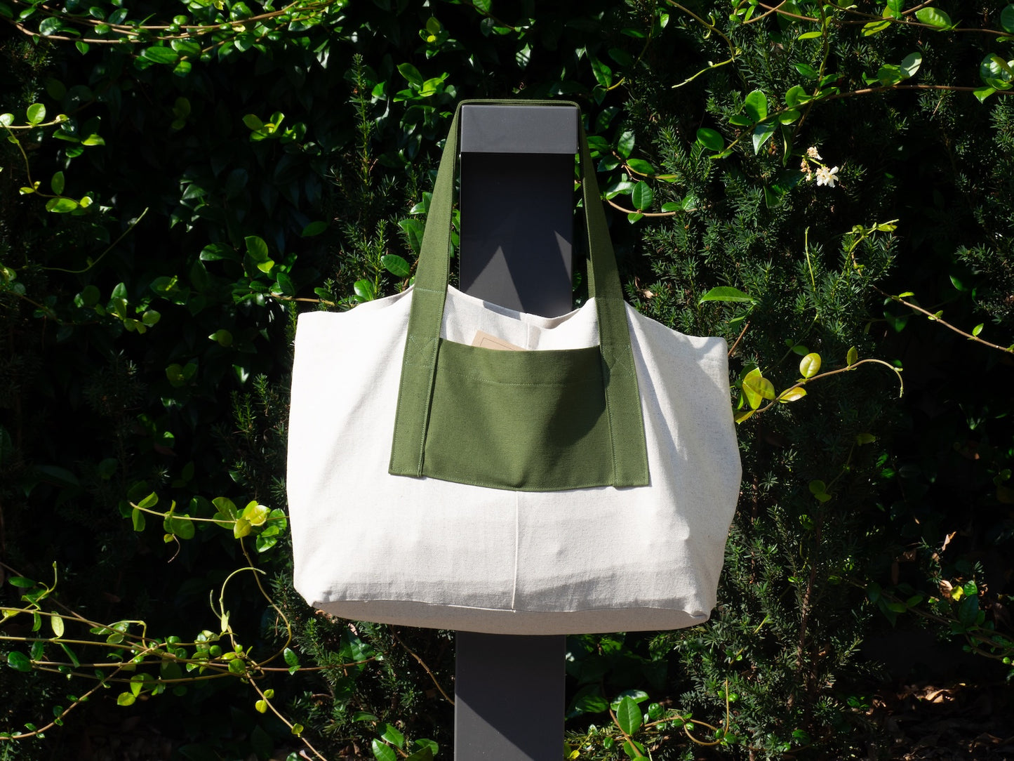 borsa wellness & every day in cotone e canapa europea essenziale e resistente