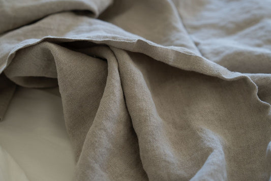 coperta in 100% canapa europea per un calore naturale e avvolgente